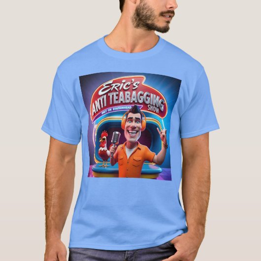エリックの反ティーバッグジョークグッズ Tシャツ (正面)