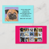 エリックのginsburgによる犬 名刺 (正面/裏面)