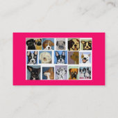 エリックのginsburgによる犬 名刺 (裏面)