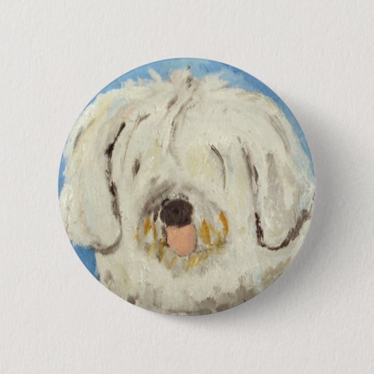 エリックのginsburgによる犬 缶バッジ (正面)
