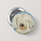 エリックのginsburgによる犬 缶バッジ (正面&裏面)