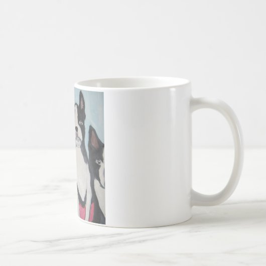 エリックのginsburgのericsの土地の世界 コーヒーマグカップ (右)