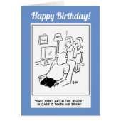 エリックはテレビで予算を見ない (正面)