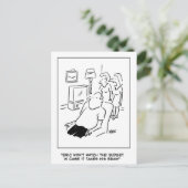 エリックはテレビで予算を見ない ポストカード (スタンド正面)