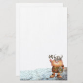 エリックバイキング 便箋 (正面/裏面)