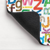 エリック・カレ |アルファベットパターン マウスパッド (コーナー)