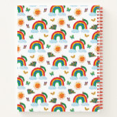 エリック・カレ | キャタピラからレインボーバタフライ ノートブック (裏面)