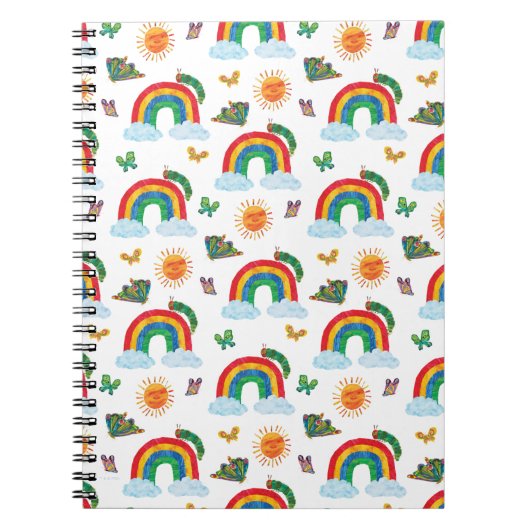 エリック・カレ | キャタピラからレインボーバタフライ ノートブック (正面)