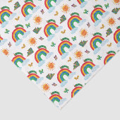 エリック・カレ | キャタピラからレインボーバタフライ 薄葉紙 (詳細)