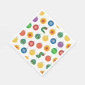 エリック・カレ |キャタピラークリスマスパターン スタンダードランチョンナプキン (角)