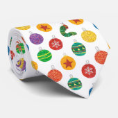 エリック・カレ |キャタピラークリスマスパターン ネクタイ (ロール)