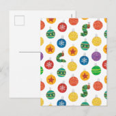 エリック・カレ |キャタピラークリスマスパターン ポストカード (正面/裏面)