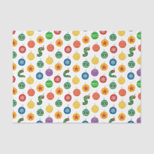 エリック・カレ |キャタピラークリスマスパターン 薄葉紙 (正面)