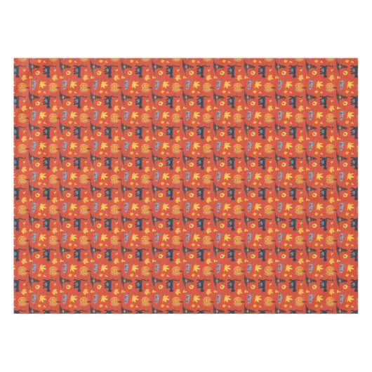 エリック・カレ |キャタピラーハロウィーンパターン テーブルクロス (正面(横))