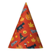 エリック・カレ |キャタピラーハロウィーンパターン パーティーハット (左)