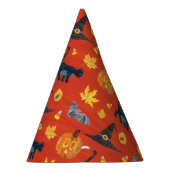 エリック・カレ |キャタピラーハロウィーンパターン パーティーハット (右)