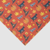 エリック・カレ |キャタピラーハロウィーンパターン 薄葉紙 (詳細)