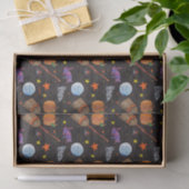 エリック・カレ |キャタピラーブラックハロウィーンパターン 薄葉紙 (ギフト)