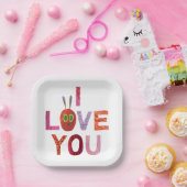 エリック・カレ |キャタピラー愛する ペーパープレート (パーティー)