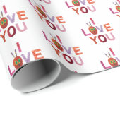 エリック・カレ |キャタピラー愛する ラッピングペーパー (ロールコーナー)