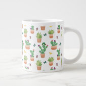 エリック・カレ | キャタピラ、サボテン、バタフライ ジャンボコーヒーマグカップ (右)