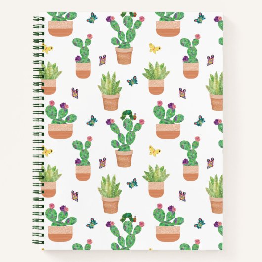 エリック・カレ | キャタピラ、サボテン、バタフライ ノートブック (正面)