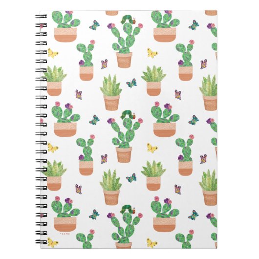 エリック・カレ | キャタピラ、サボテン、バタフライ ノートブック (正面)