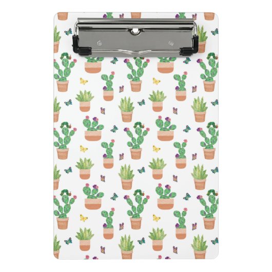 エリック・カレ | キャタピラ、サボテン、バタフライ ミニクリップボード (正面)