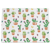 エリック・カレ | キャタピラ、サボテン、バタフライ ラージペーパーバッグ (正面)