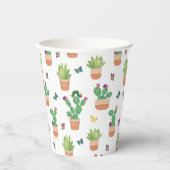 エリック・カレ | キャタピラ、サボテン、バタフライ 紙コップ (正面)