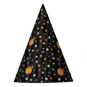 エリック・カレ ハロウィーン水玉模様パターン パーティーハット