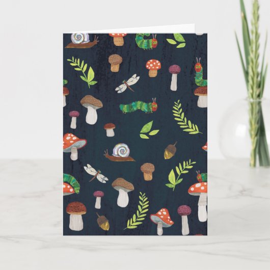 エリック・カレ | バグとキノコのパターン カード (正面)