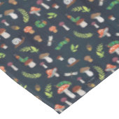 エリック・カレ | バグとキノコのパターン テーブルクロス (アングル)