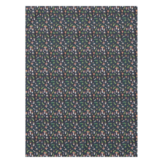 エリック・カレ | バグとキノコのパターン テーブルクロス (正面)