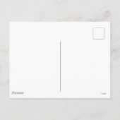 エリック・カレ | バグとキノコのパターン ポストカード (裏面)