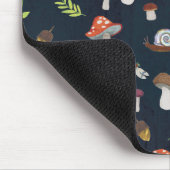 エリック・カレ | バグとキノコのパターン マウスパッド (コーナー)