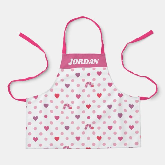 エリック・カレ |バレンタインハート |カスタマイズ エプロン (正面)
