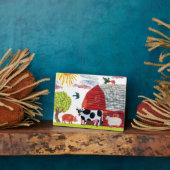 エリック・カレ |ファームシカラフルーン フォトプラーク (側面)