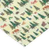 エリック・カレ |フォレストのおもしろいパターンの準備完了 テーブルクロス (アングル)