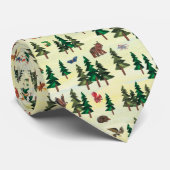 エリック・カレ |フォレストのおもしろいパターンの準備完了 ネクタイ (ロール)