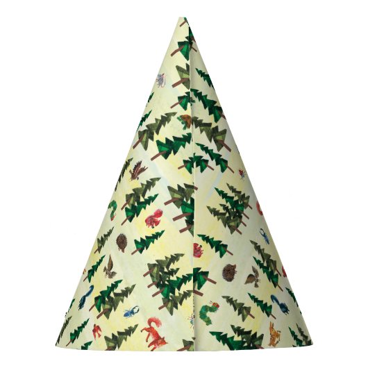 エリック・カレ |フォレストのおもしろいパターンの準備完了 パーティーハット (裏面)