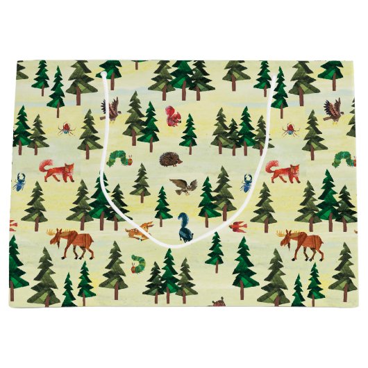 エリック・カレ |フォレストのおもしろいパターンの準備完了 ラージペーパーバッグ (正面)