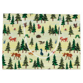 エリック・カレ |フォレストのおもしろいパターンの準備完了 ラージペーパーバッグ (裏面)