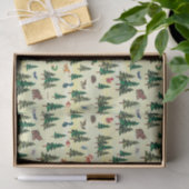 エリック・カレ |フォレストのおもしろいパターンの準備完了 薄葉紙 (ギフト)