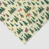 エリック・カレ |フォレストのおもしろいパターンの準備完了 薄葉紙 (詳細)