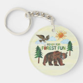 エリック・カレ |フォレストの準備おもしろい キーホルダー (正面)
