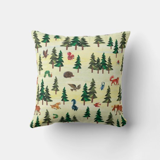 エリック・カレ |フォレストの準備おもしろい クッション (裏面)