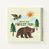 エリック・カレ |フォレストの準備おもしろい ノートブック (裏面)