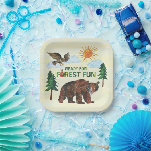 エリック・カレ |フォレストの準備おもしろい ペーパープレート (パーティー)