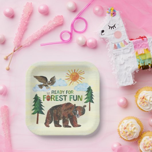 エリック・カレ |フォレストの準備おもしろい ペーパープレート (パーティー)